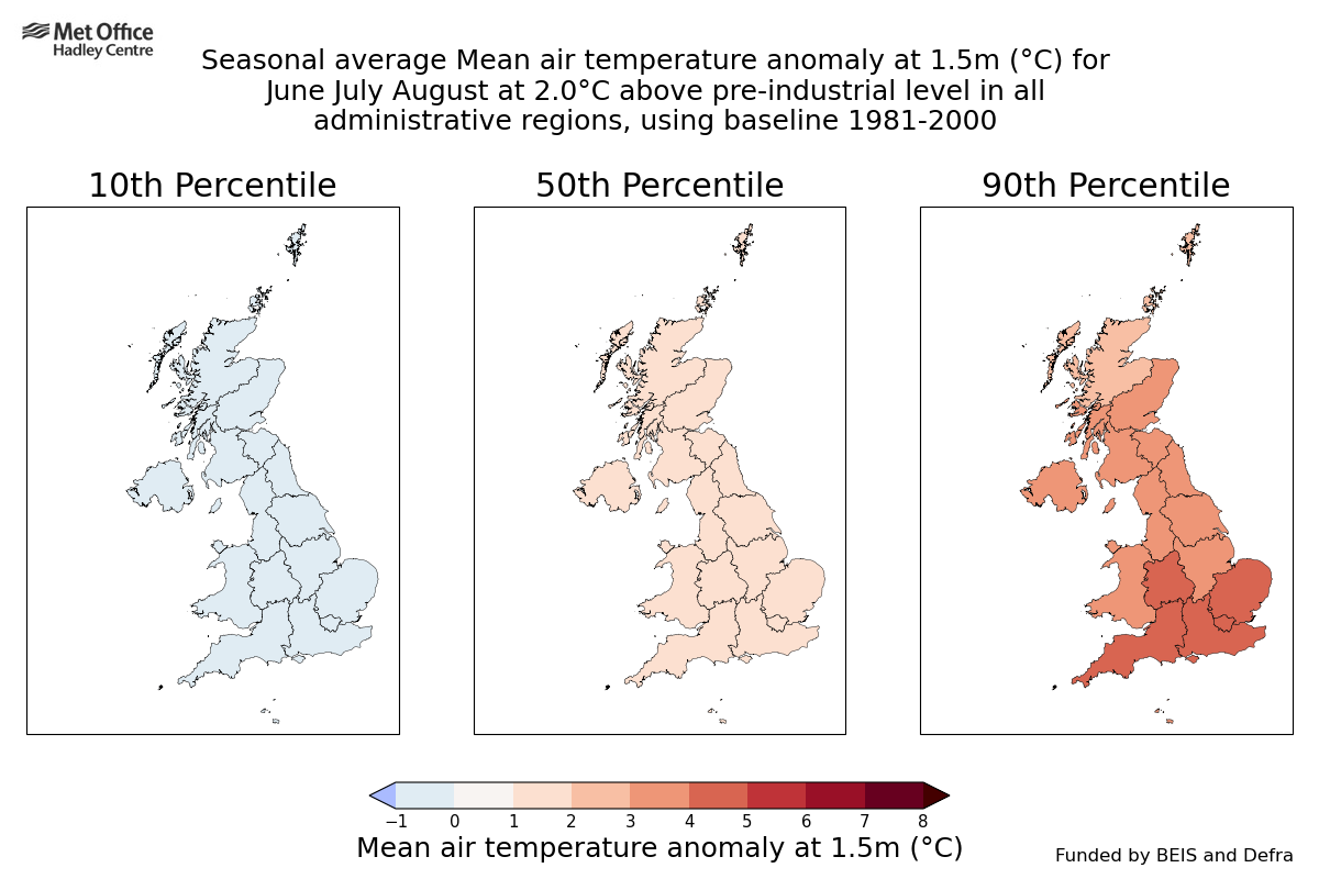 Overheating in the UK – where will the hottest regions be? | SHIFT ...